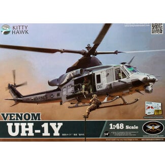 KITTY HAWK Kitty Hawk 1/48 UH-1Y "Venom" Plastic Model Kit