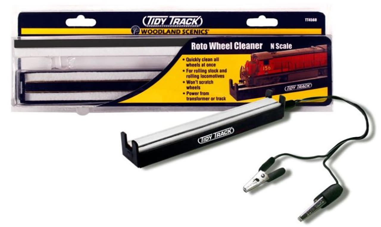Sped Service Tracking WOODLAND SCENICS Woodland Scenics Tidy Track Roto Wheel Cleaner N SCALE ...