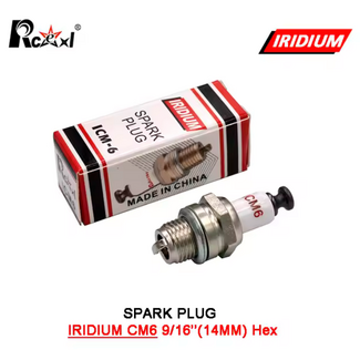 INT RCEXL ICM-6  IRIDIUM SPARK PLUG 14mm
