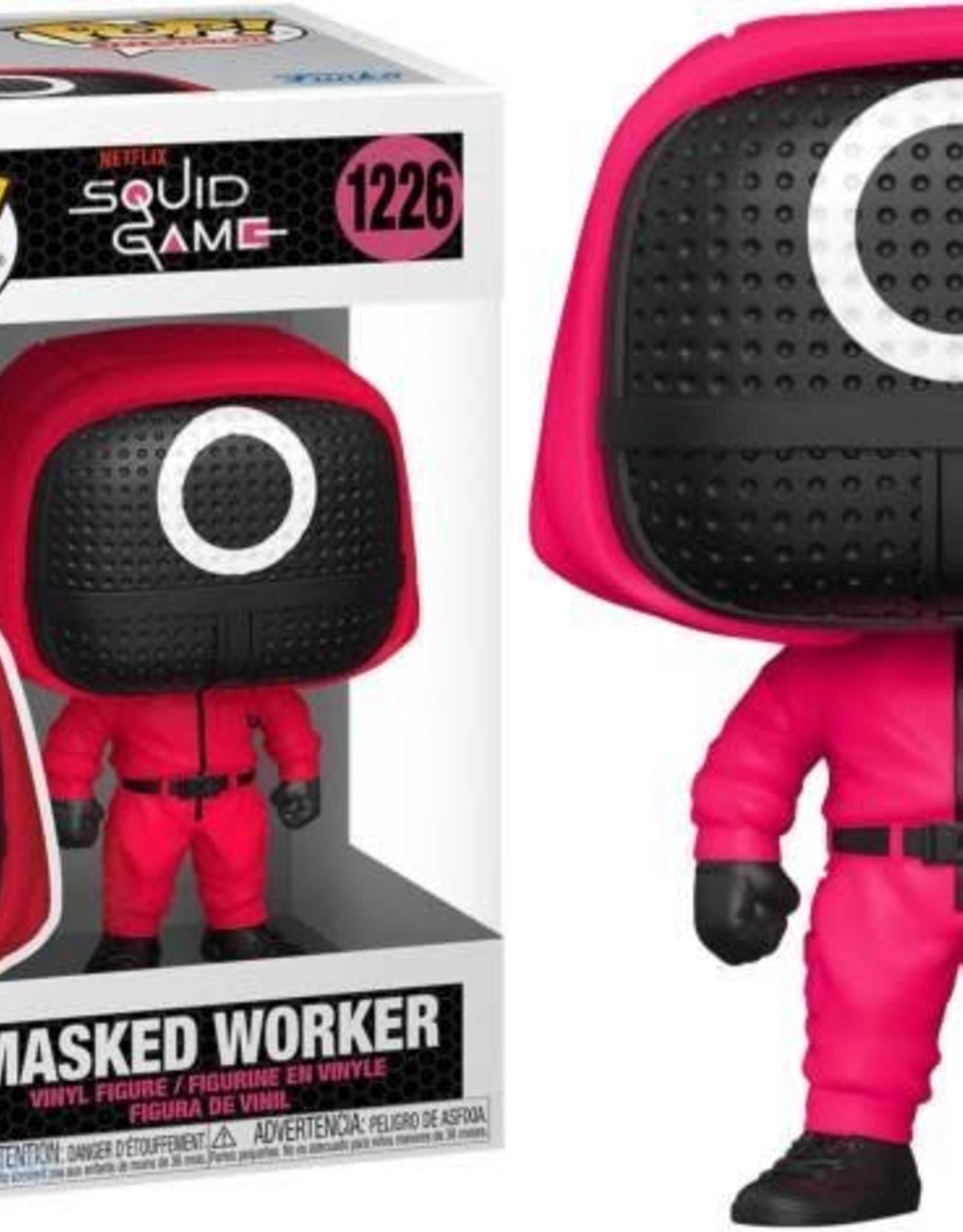 Funko Pop Squid Game Round- Masked Worker 1226 Pop