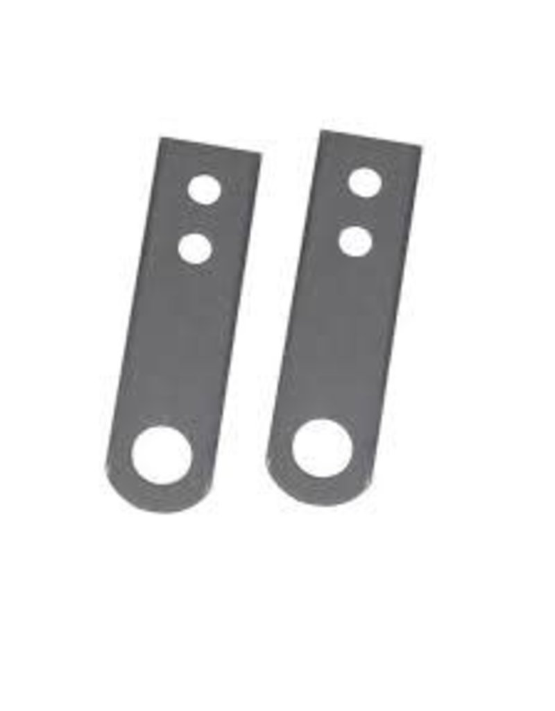 NICSON 4" 2-HOLE 1/8" STEEL HANGER STRAP