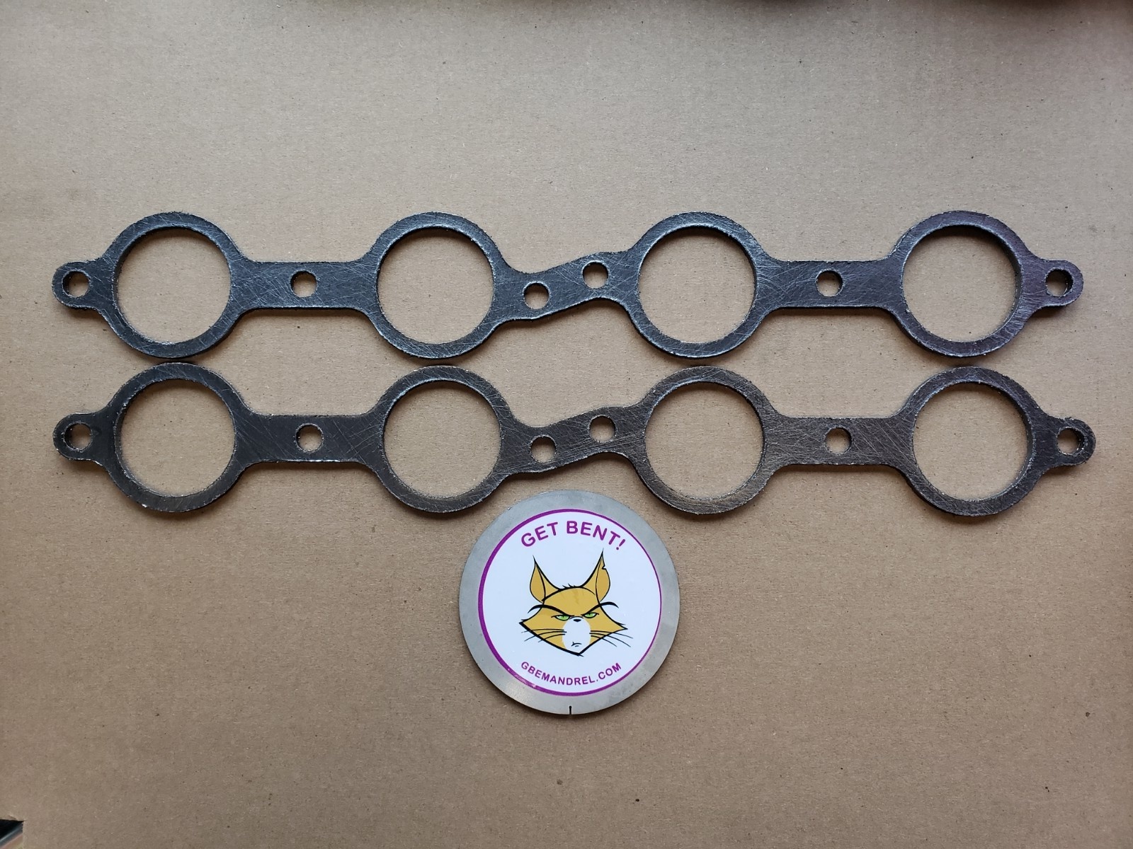 GM CHEVY LS 17 GRAPHITE HEADER GASKETS GBE MANDREL BENDING
