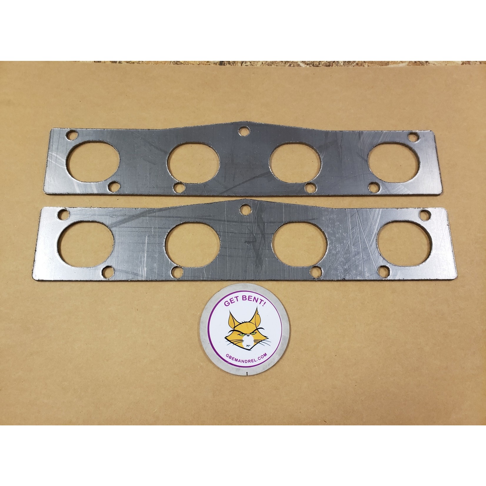 GBE MOPAR EARLY HEMI 331392 GRAPHITE HEADER GASKETS GBE MANDREL BENDING