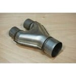 2" IN/OUT ALUMINIZED Y PIPE