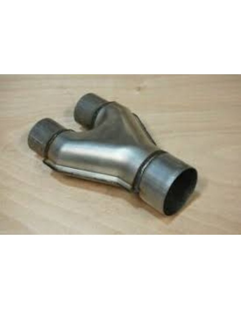 2-1/4" IN/OUT ALUMINIZED Y PIPE