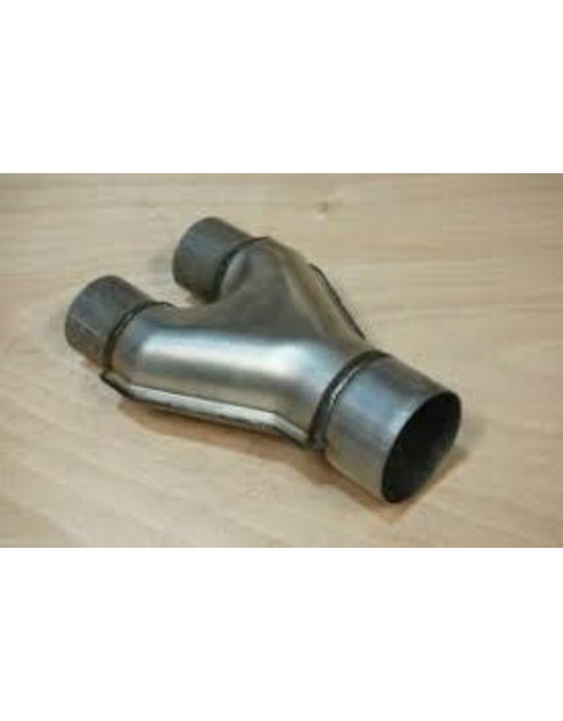 2" IN/OUT ALUMINIZED Y PIPE