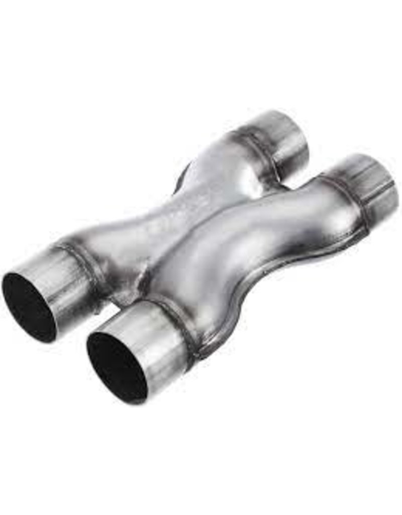 2-1/2" IN/OUT 409 STAINLESS X PIPE