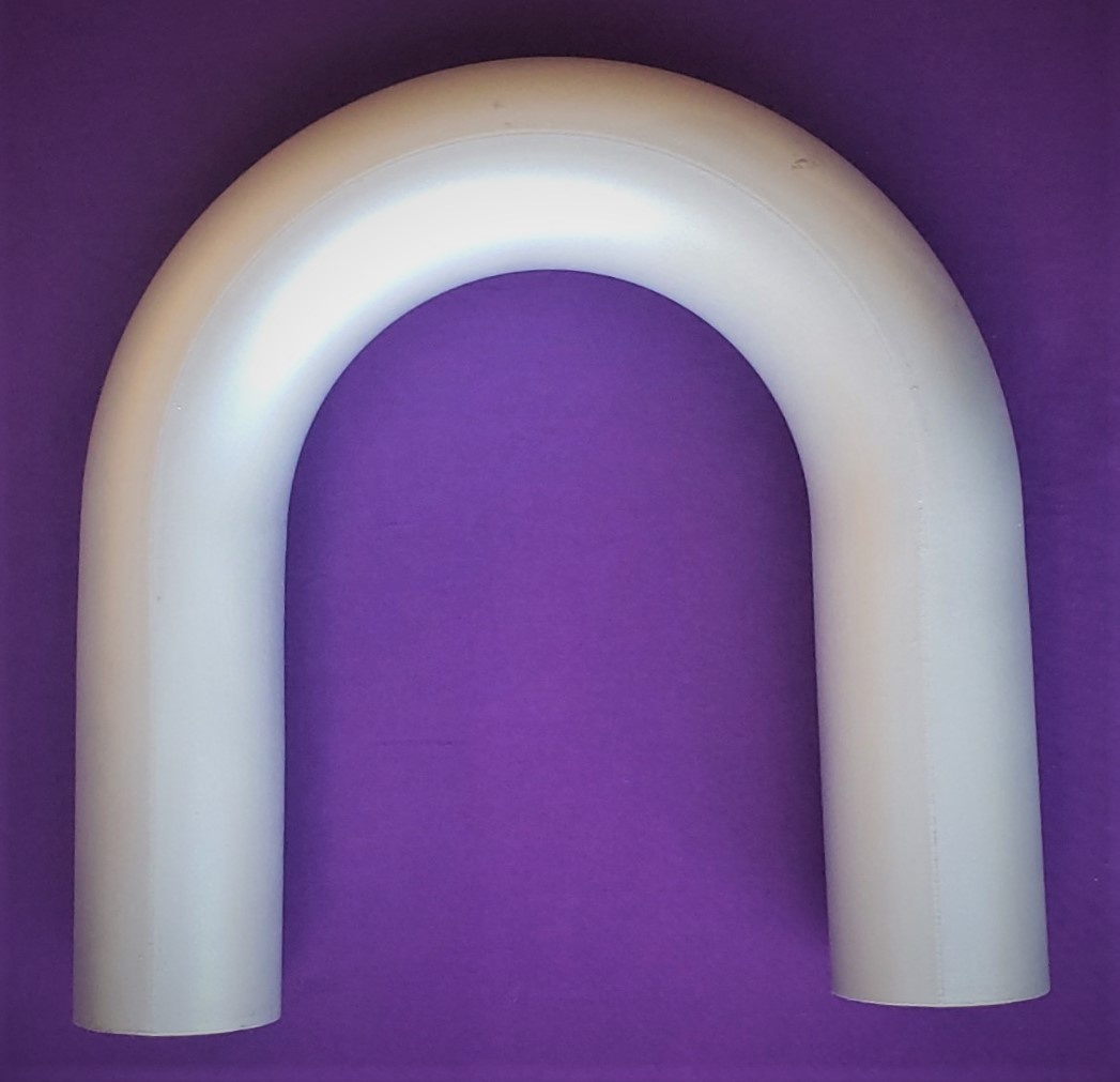 21/2" 180 DEGREE 409SS BEND GBE MANDREL BENDING