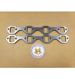 GBE FORD 289-302 STOCK PORT GRAPHITE HEADER GASKETS