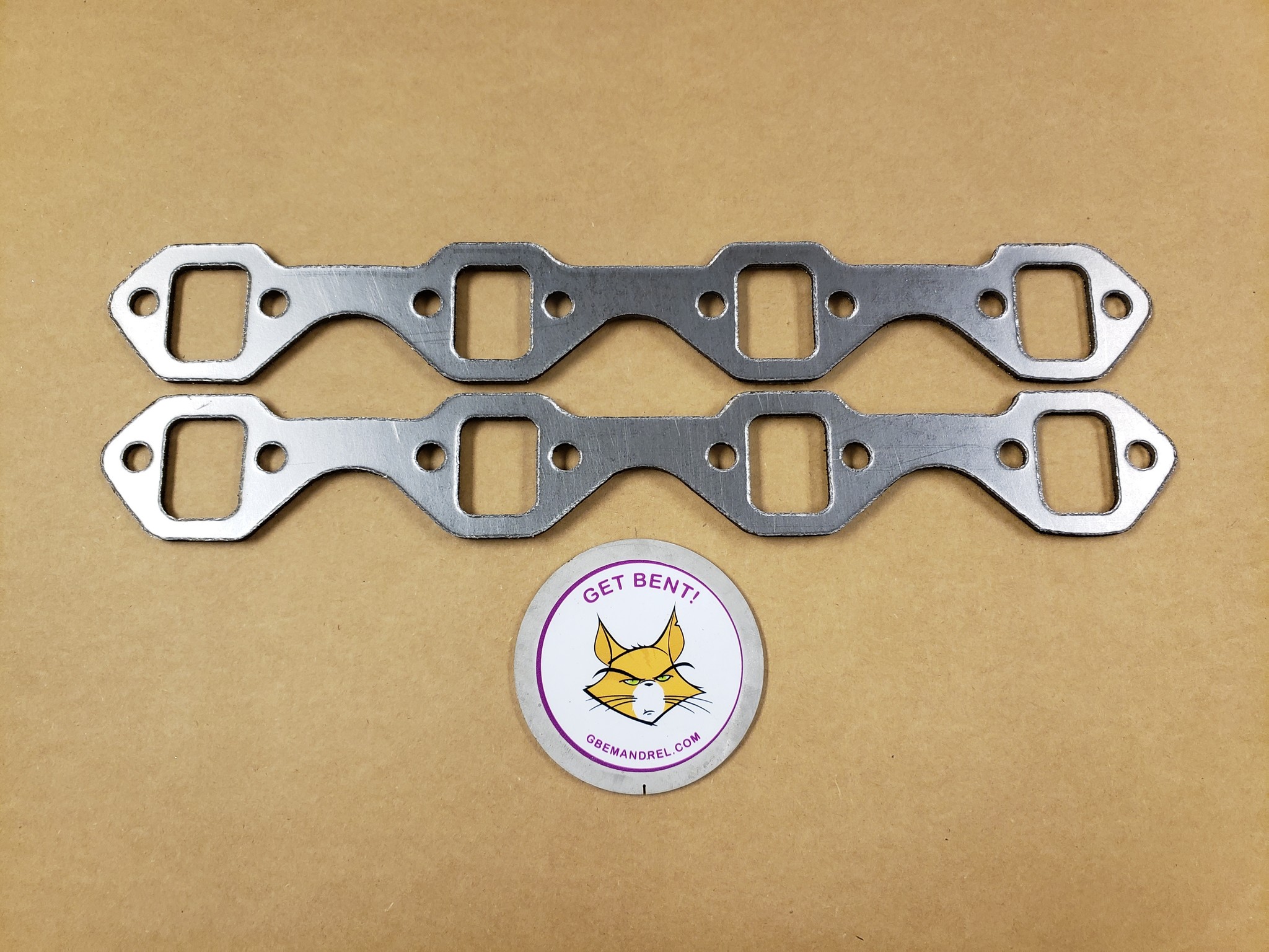 FORD 289302 GRAPHITE HEADER GASKETS GBE MANDREL BENDING