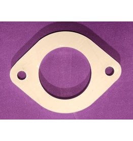 GBE 2 BOLT STEEL 2.50" CENTER HOLE FLANGE (ONE FLANGE, 3/8" THICK)