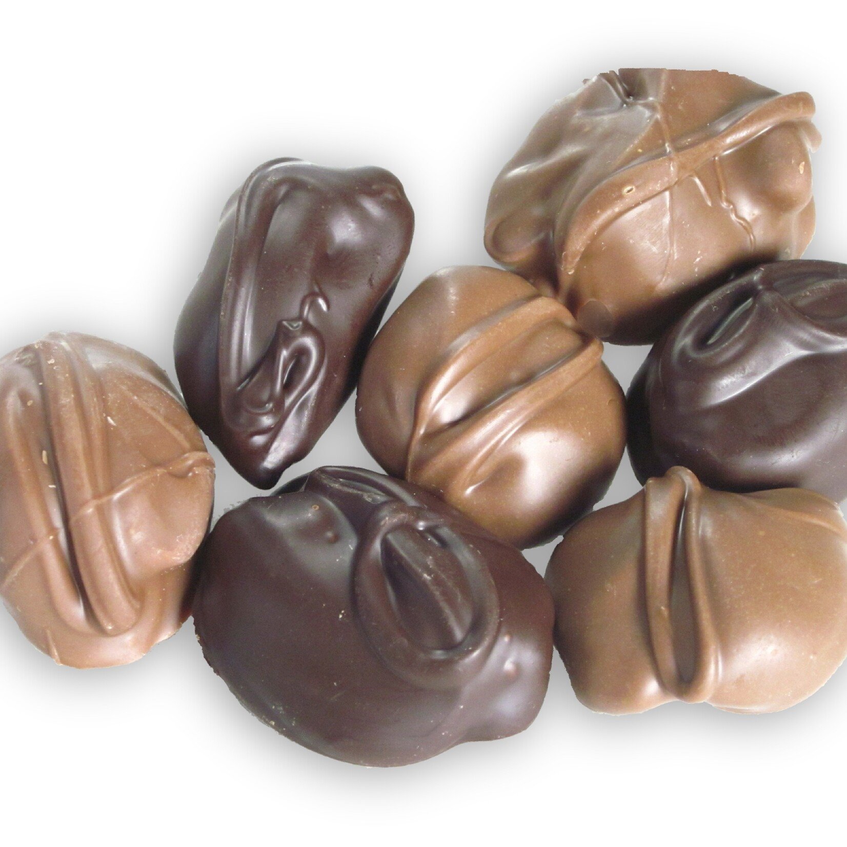 One Pound Chocolate Covered Nuts Gift Box