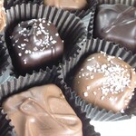 Half Pound Chocolate covered Caramels Gift Box