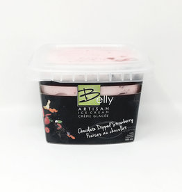 Belly Ice Cream Belly Ice Cream - Ice Cream, Chocolate Dipped Strawberry (500ml)