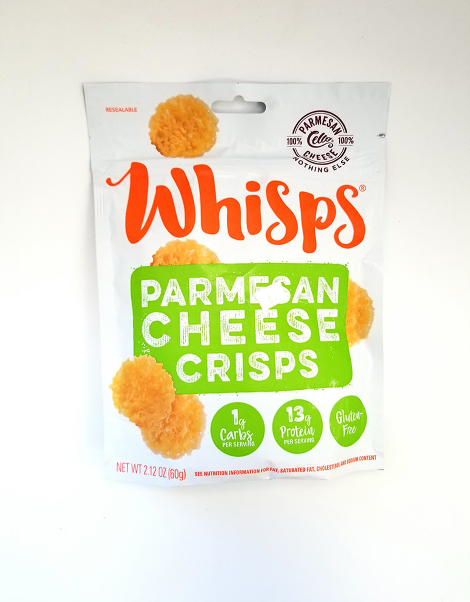 Cello Whisps Whisps - Cheese Crisps, Parmesan