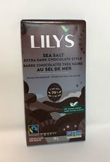 Lilys Sweets Lilys Sweets - Dark Chocolaty Bar, Exta Dark 70%