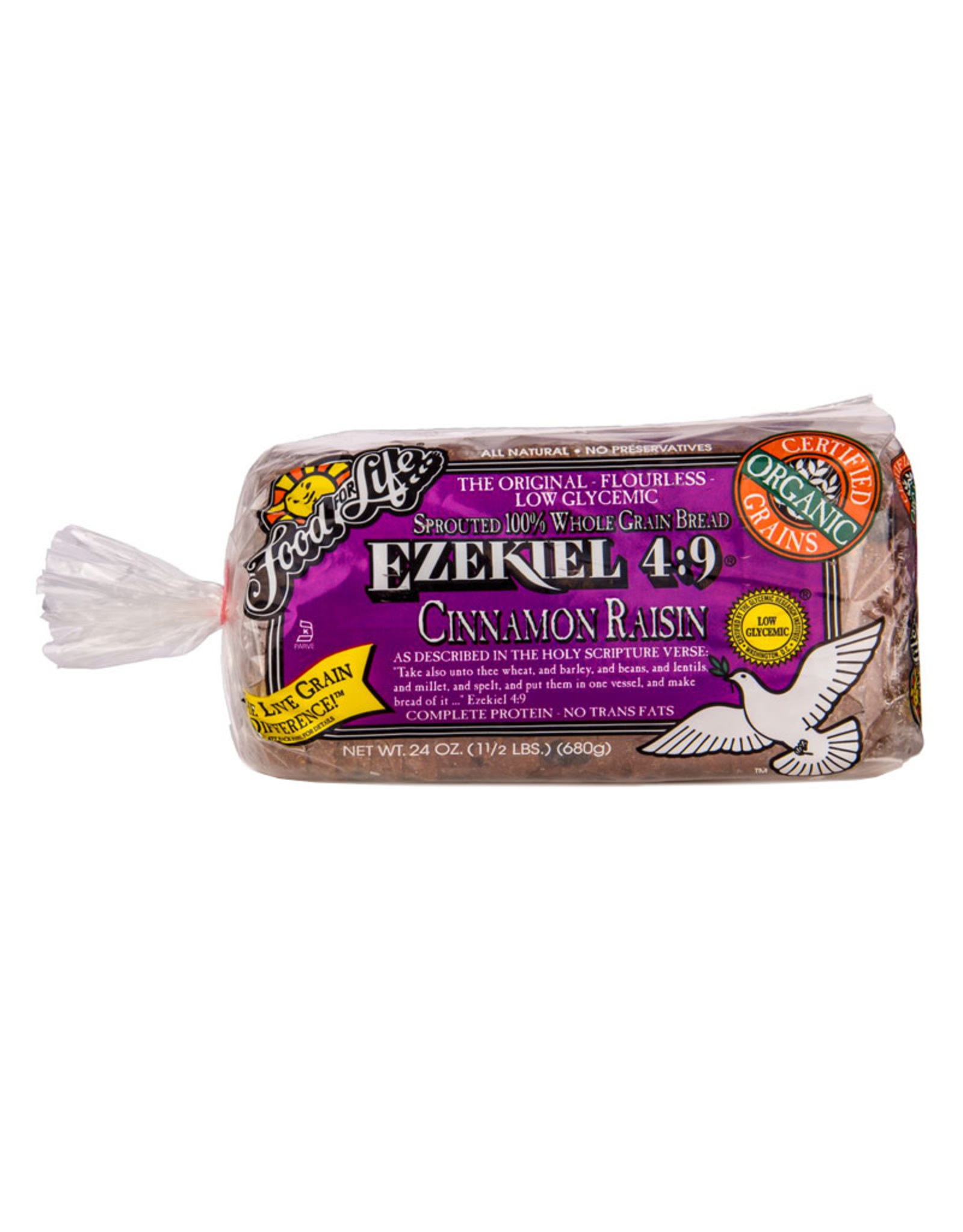 Food For Life FFL - Ezekiel 4:9 Bread, Cinnamon Raisin