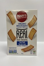 Marys Organic Crackers Marys Organic Crackers - Real Thin, Sea Salt (142g)