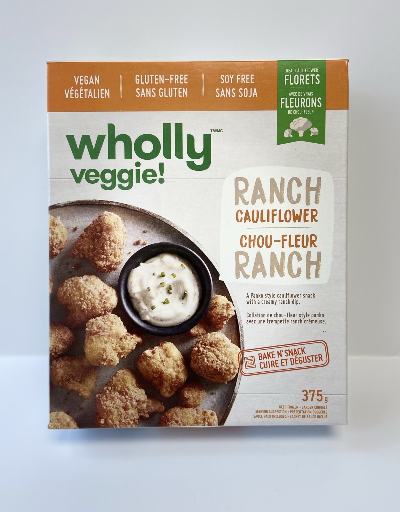 Wholly Veggie Wholly Veggie - Vegan Ranch Cauliflower (375g)