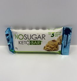 No Sugar Company Vegan Pure - No Sugar KETO Bar - Chocolate Chip Cookie Dough