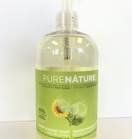 Purenature Purenature - Hand & Body Soap , Lavender & Eucalyptus (490ml)