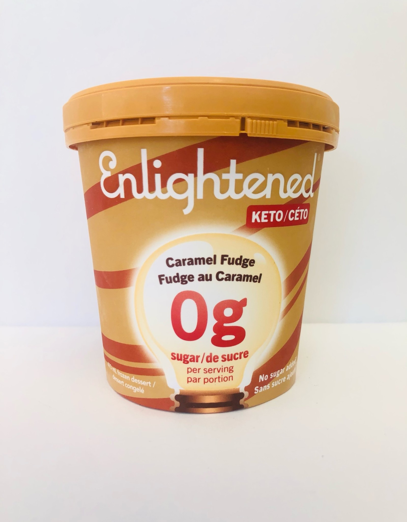 Enlightened Enlightened Keto Ice Cream - Caramel Fudge