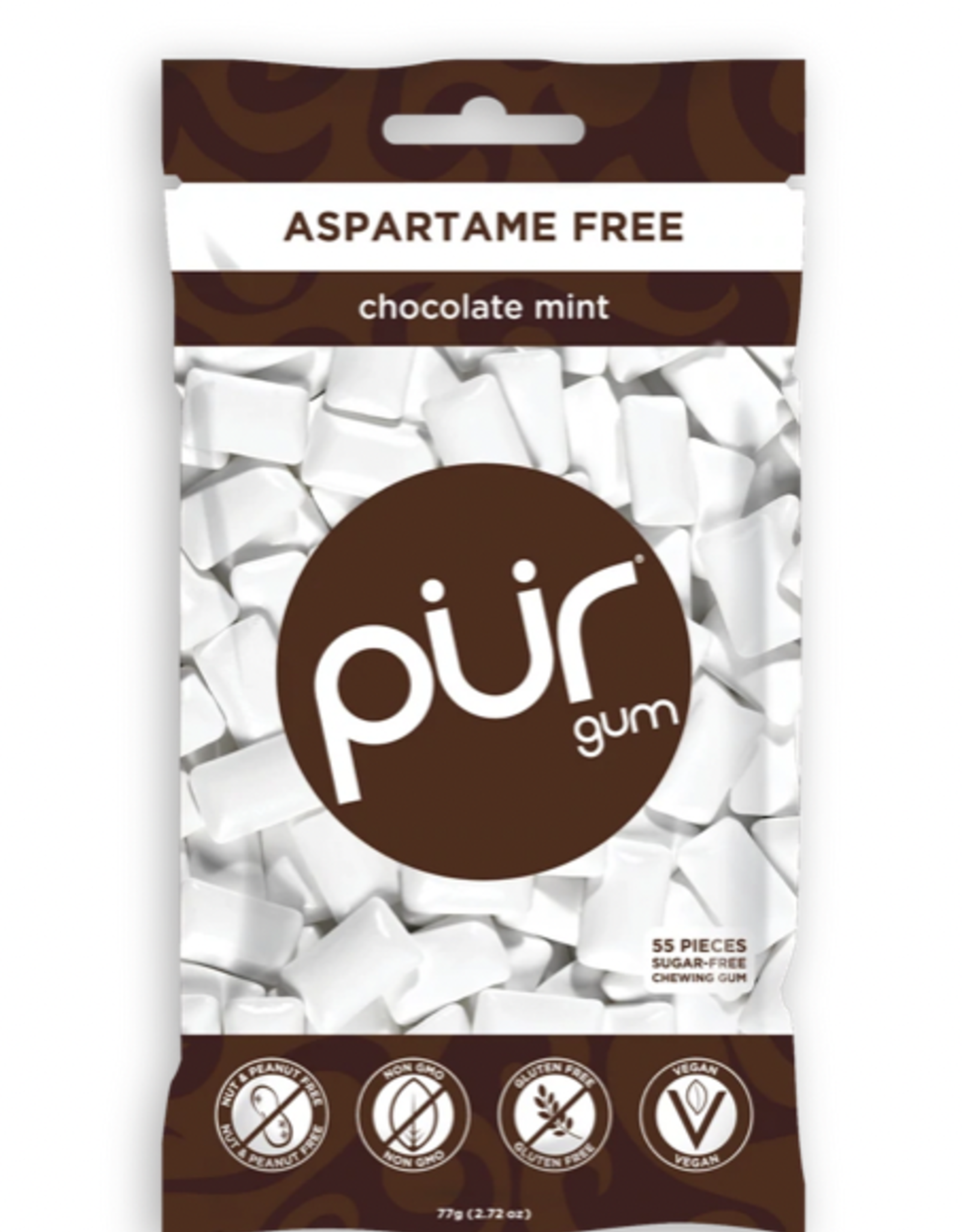 PUR PUR - Gum, Chocolate Mint (Bag)