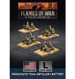 Battlefront Miniatures American Parachute 75mm Artillery Battery