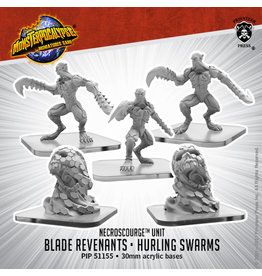 Privateer Press Monsterpocalypse Blade Revenants and Hurling Swarms Necroscourge Units