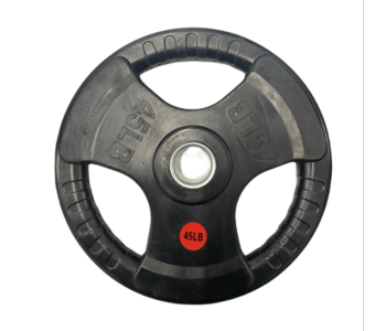 GC Tri-Grip Rubber Olympic Plates, Pair