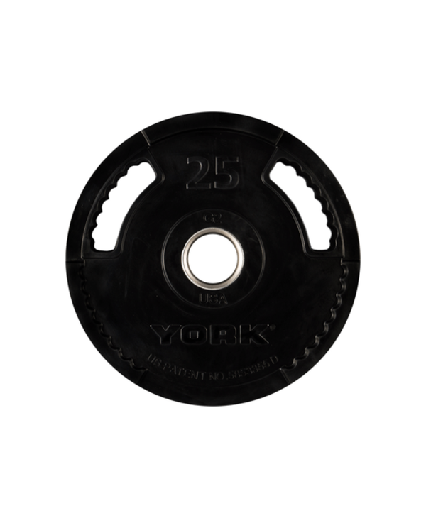 York Barbell York G2 Thin Line Rubber Olympic Plates -25lb