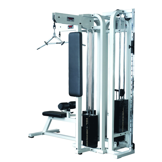 York Barbell York STS Tricep Station - White