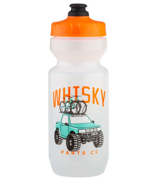 Whisky Parts Co. Whisky Joyrides Purist Water Bottle - Orange, Teal, 22oz