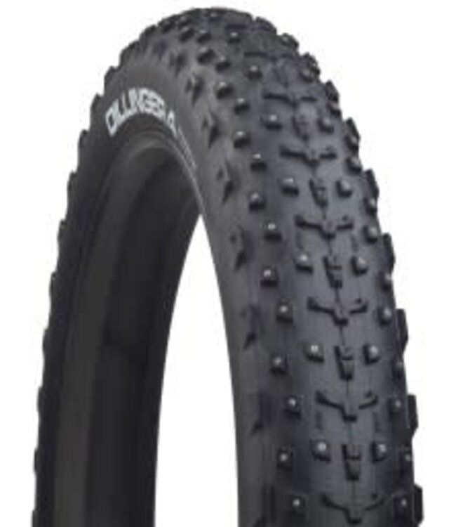 45NRTH 45NRTH Dillinger 4 Tire - 27.5 x 4, Tubeless, Folding, Black, 120tpi, 252 Concave Carbide Aluminum Studs