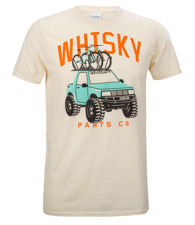 Whisky Parts Co. Whisky Joyrides T-Shirt - Natural, Orange, Teal, Black, 2X-Large