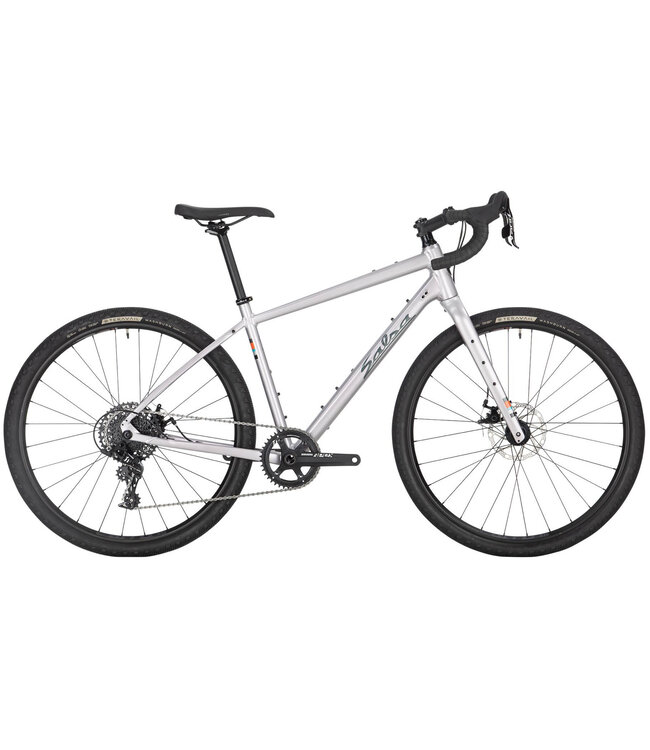 Salsa Salsa Journeyer Apex 1 650 Bike - 650b Aluminum Silver 49cm