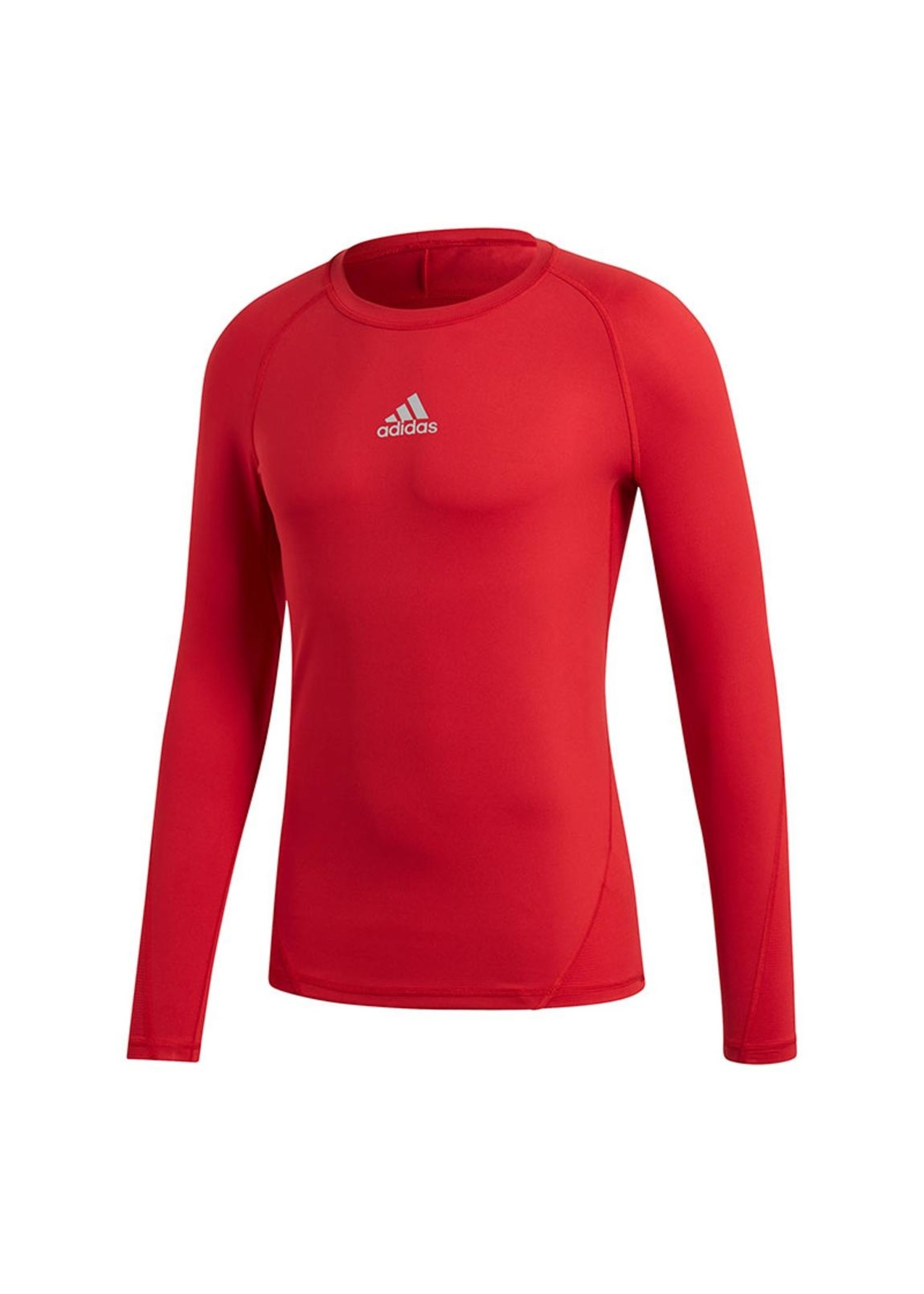 Adidas Compression Red Long Sleeve Adult