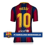 Lionel Messi Authentic Signed 20/21 FC Barcelona Jersey