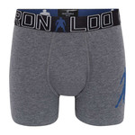 CR7 Boxer Underwear Fashion 2-Pack - Grey/Blue Youth