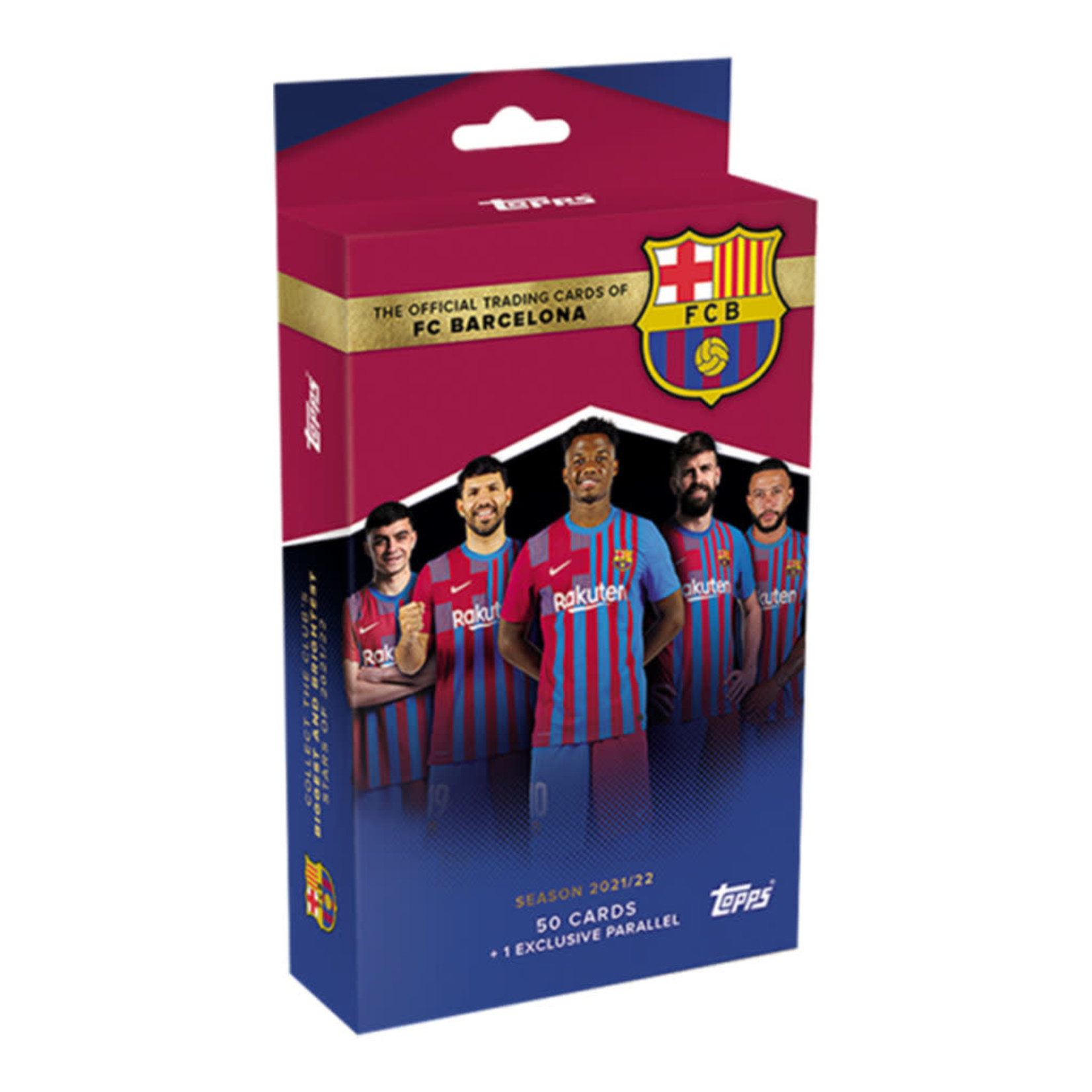 Mimi Sports 2021-22 TOPPS Barcelona Team Set Trading Cards– BOX