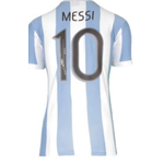 Mimi Imports Lionel Messi Official Back Signed Retro Argentina Home Jersey