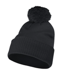 Adidas Solid Cuffed Pom Beanie (Embroidered Logo Included)