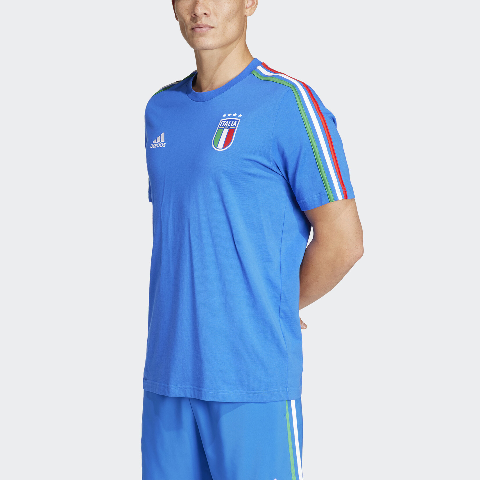Adidas Italy DNA 3-Stripes T-Shirt