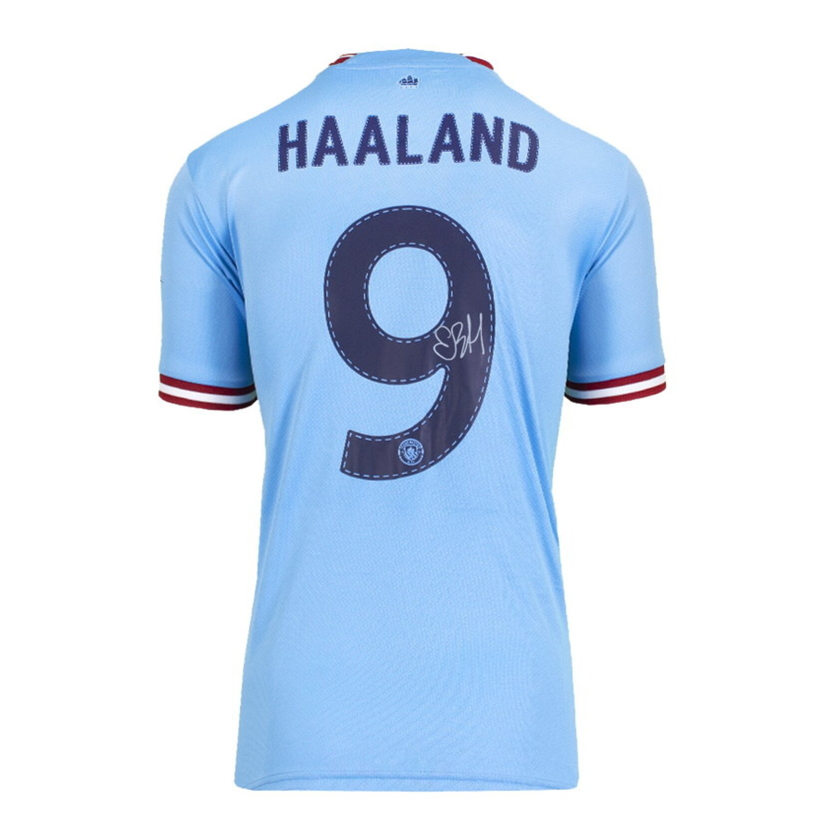 Erling Haaland Authentic Signed 2022-23 Manchester City Home Jersey