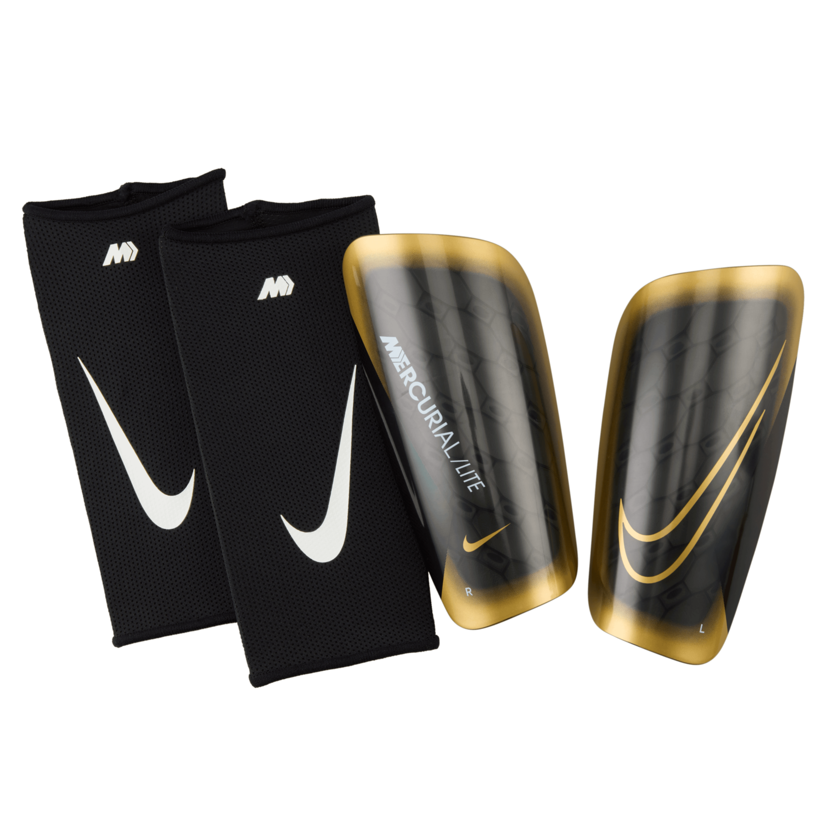 Nike Nike Mercurial Lite Shin Guard Black/Gold