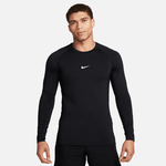 Nike Men's Dri-FIT Slim Long-Sleeve Fitness Top Black