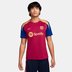 Nike FC Barcelona Strike Men's Nike Dri-FIT Soccer Knit Top Noble Red/Royal Blue/Gold