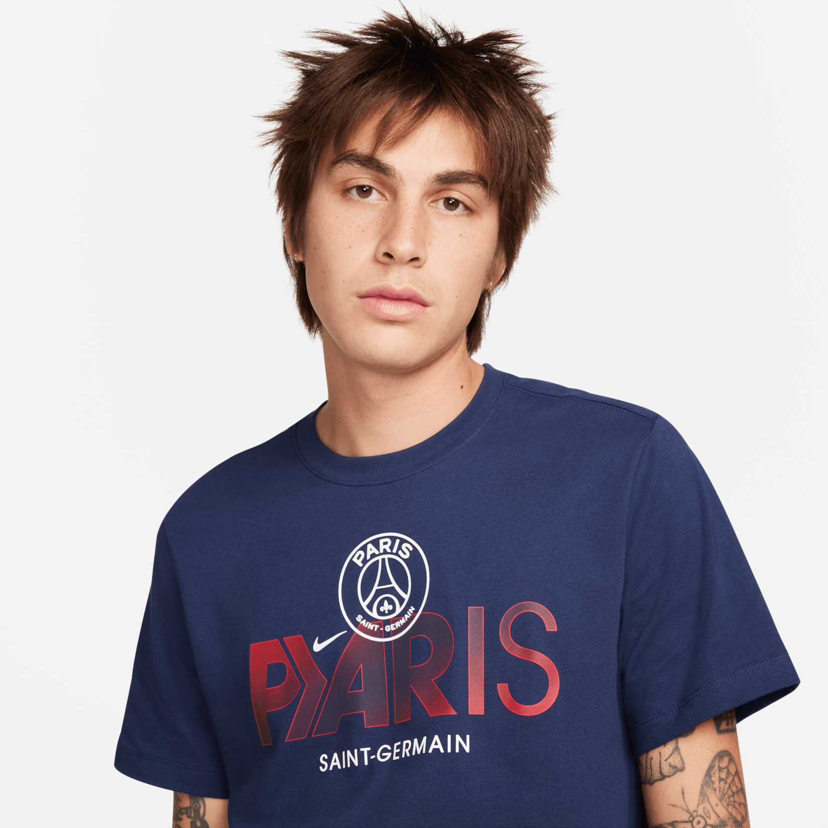 Nike Paris Saint-Germain Mercurial T-Shirt Midnight Navy