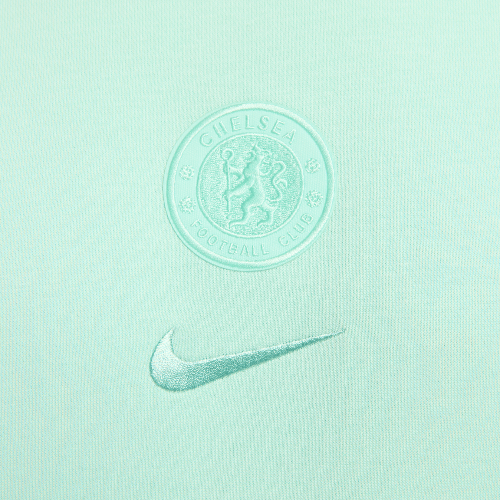 Nike Chelsea FC Club Hoodie Mint Green