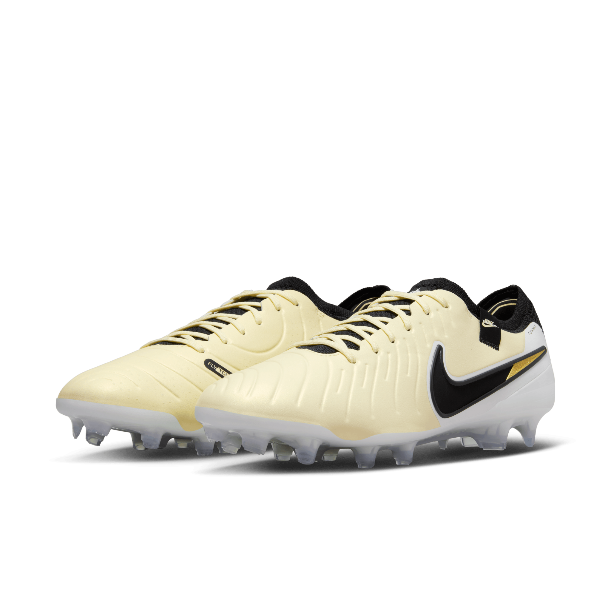 Yellow nike tiempo discount
